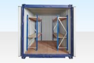 Container Racking – Adjustable, Heavy Duty Two Tier (Single Bay) - Image 2