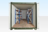 Container Racking – Adjustable, Heavy Duty Three Tier (2 Bays) - Image 2