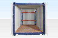 Adjustable Heavy Duty Two Tier Racking for Rear of Container