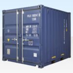 10ft x 8ft Shipping Container (One Trip) Blue (RAL 5013)