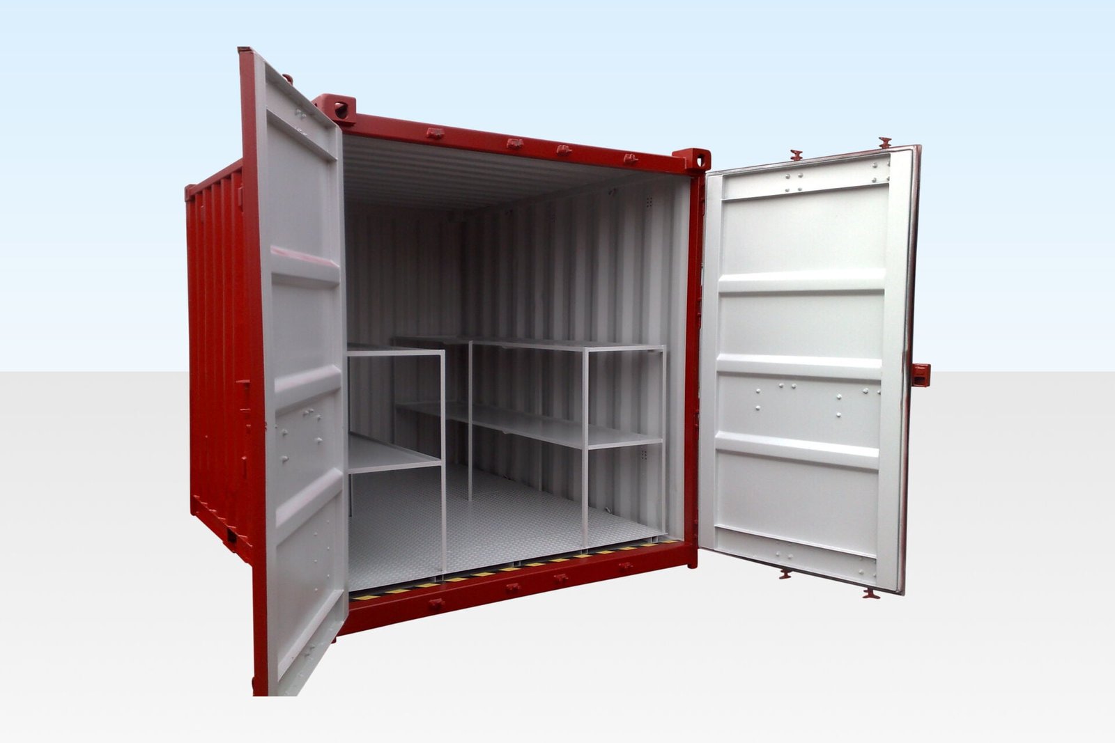 8ft x 8ft Flat Floor Bunded Store 10 x 8ft Flat Floor Bunded Store - Image 1