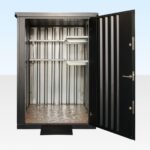 Flat Pack Metal Garden Store