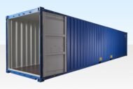 40ft Shipping Container Blue (RAL 5013) - Image 5