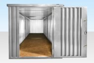 6m x 2.1m End Linked Flat Packed Container Bundle (Galv) - Image 5