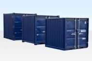 6ft Storage Container New Blue (RAL 5013) - Image 7