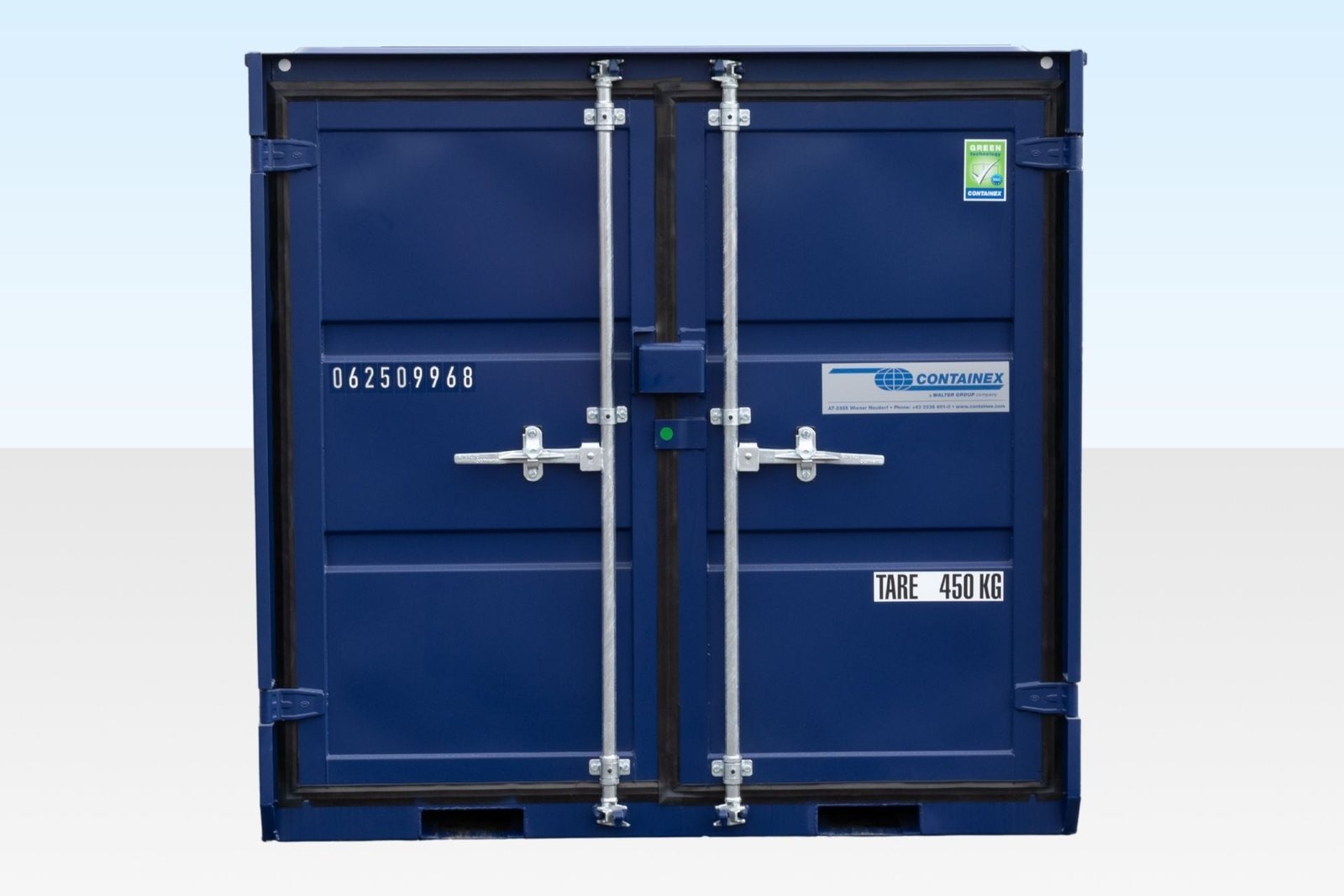 6ft Storage Container New Blue (RAL 5013) 6ft Storage Container New Blue (RAL 5013) - Image 1