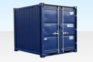 8ft Storage Container New Blue (RAL 5013) - Image 3