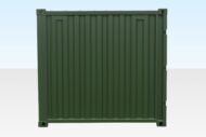 8ft Storage Container New Green (RAL 6007) - Image 2