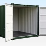 10ft Storage Container New Green (RAL 6007)