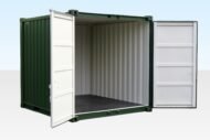 10ft Storage Container New Green (RAL 6007)