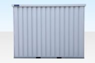 3m Side Door Flat Pack Store – Galvalume - Image 4