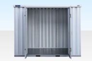 3m Side Door Flat Pack Store – Galvalume