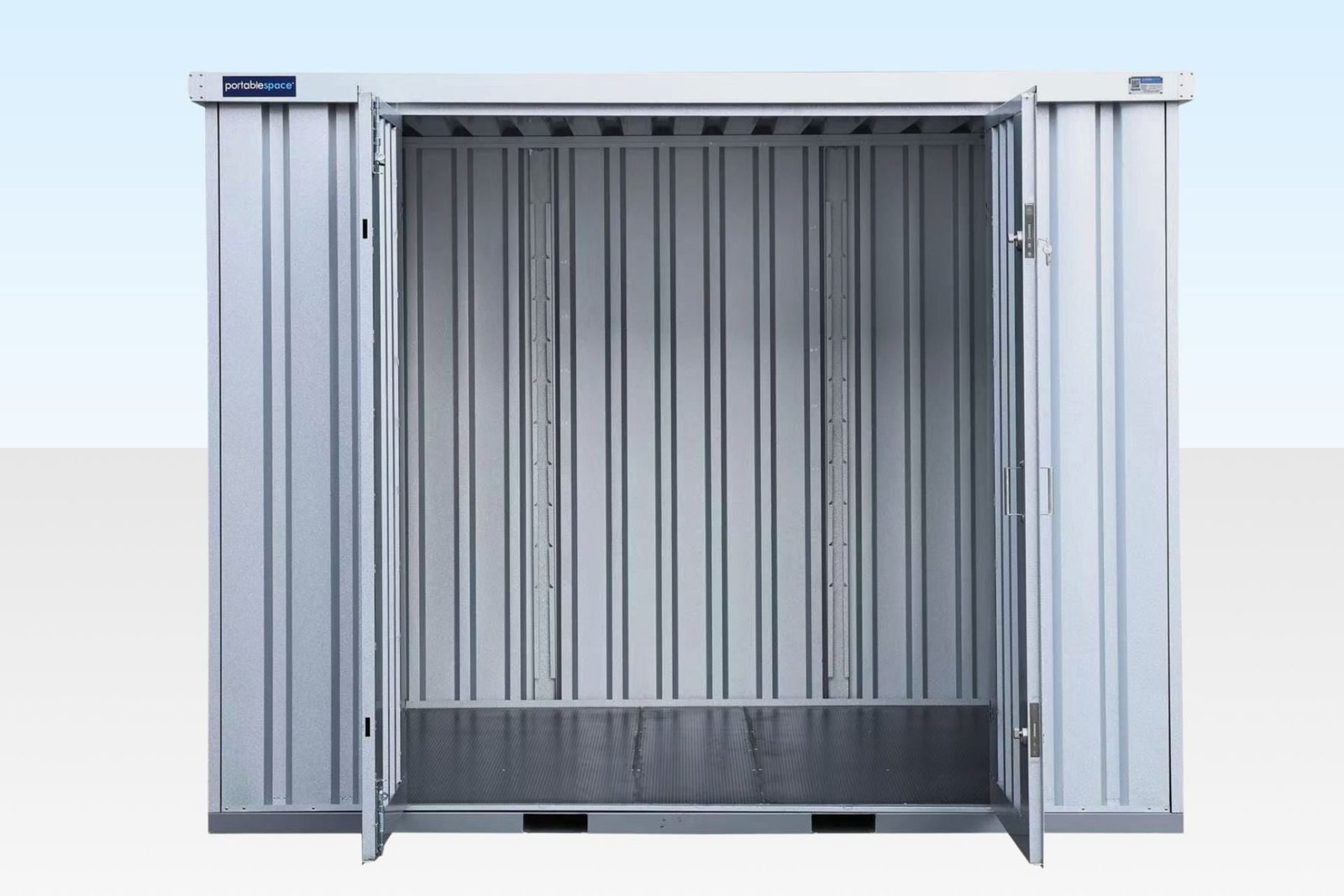 3m Side Door Flat Pack Store – Galvalume 3m Side Door Flat Pack Store – Galvalume - Image 1