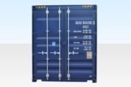 40ft High Cube Container – Blue One Trip (9ft 6″ high) - Image 2