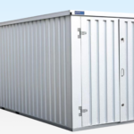 6m Flat Pack Storage Container – Galvalume