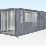 3m XL Flat Pack Kiosk & End Linked Store Bundle (RAL7015)