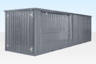 3m XL Flat Pack Kiosk & End Linked Store Bundle (RAL7015) - Image 3