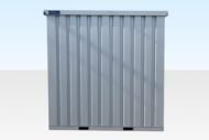 2m Flat Pack Storage Container – Galvalume - Image 2