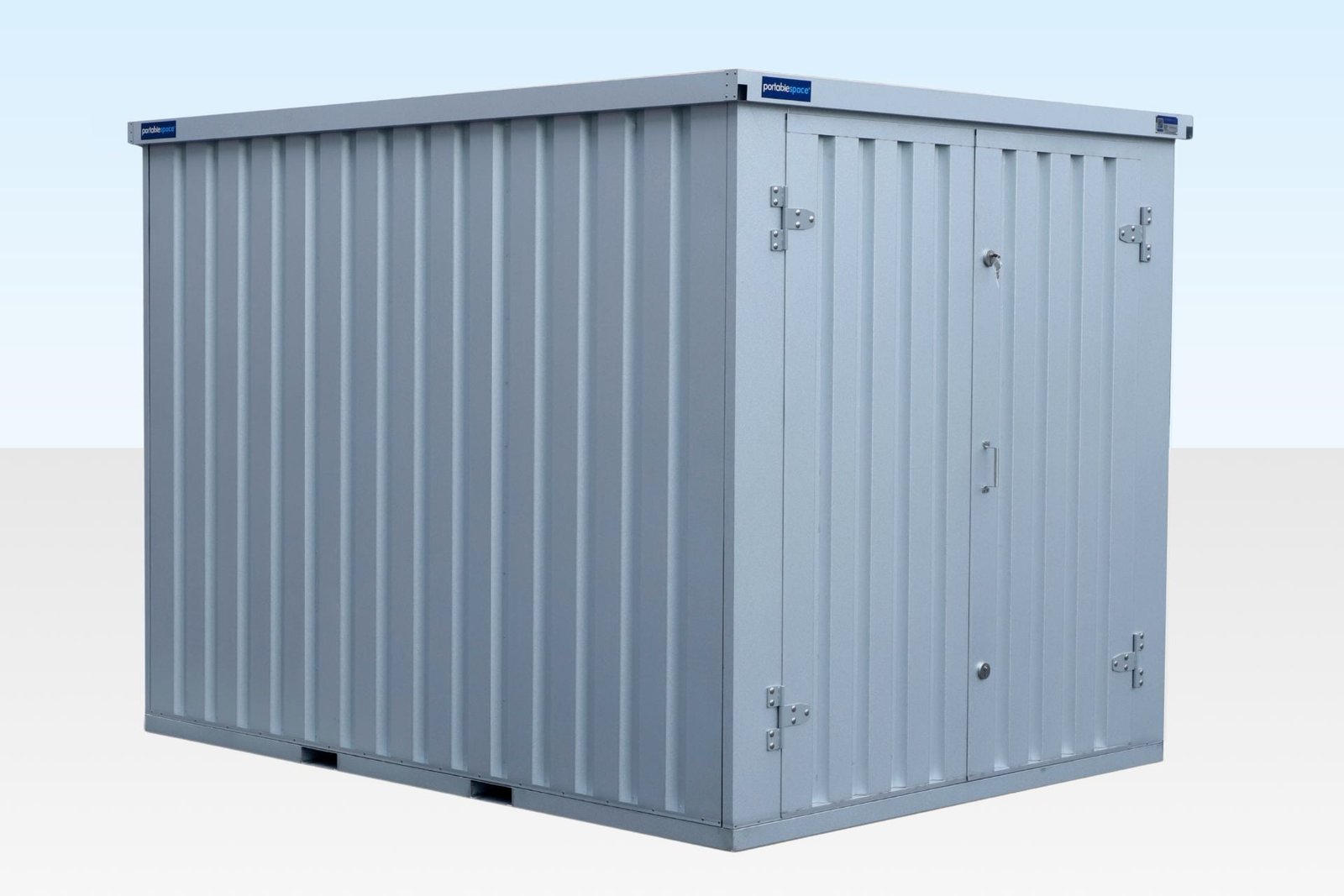 3m Flat Pack Storage Container – Galvalume 3m Flat Pack Storage Container – Galvalume - Image 1