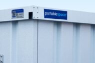 2m Flat Pack Storage Container – Galvalume - Image 4