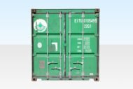 20ft Used Evergreen Shipping Container – High-Grade - Image 4