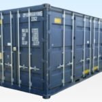 20ft x 8ft Open Side Bunded Open Mesh Floor Store