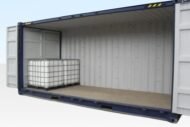 20ft Hi Cube Container (9′ 6″ high) suitable for IBC storage - Image 4