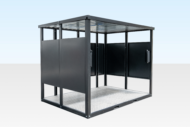 Flat Pack Smoking Shelter - Image 5
