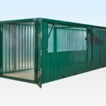 3m XL Flat Pack Kiosk & End Linked Store Bundle (RAL6005)
