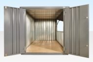 3m XL Flat Pack Kiosk (RAL7015) – Grey - Image 3